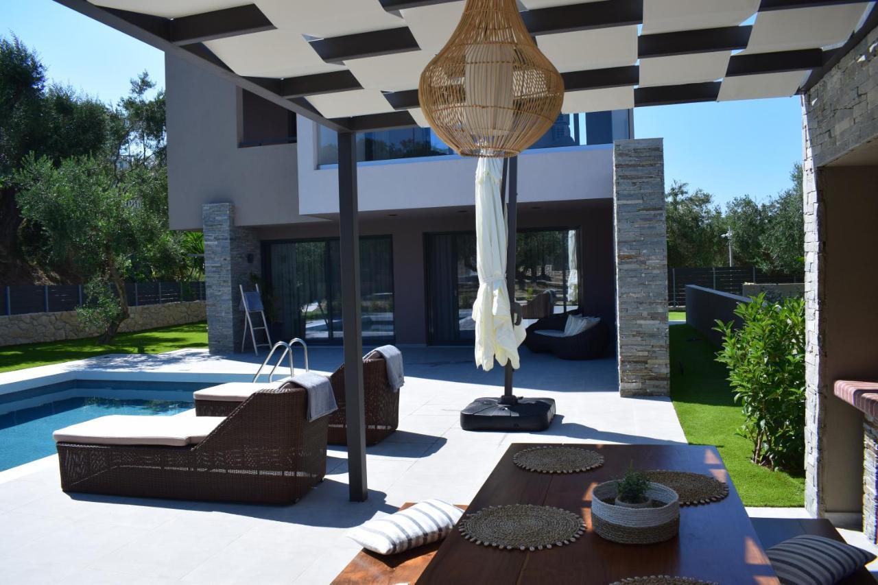 Aguacate Meliti With Heated Private Swimming Pool Villa Tsilivi  Exterior photo